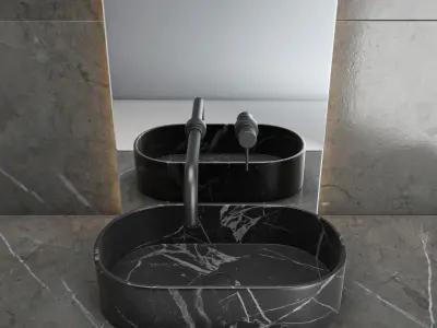 bathroom set 19 3D model