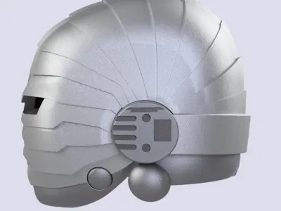 Major West Helmet Lost in Space 1998 3D print model