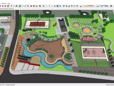 Sketchup Plaza 219 3D model