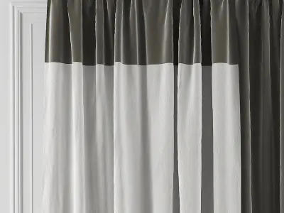 Curtain Set 22 3D model