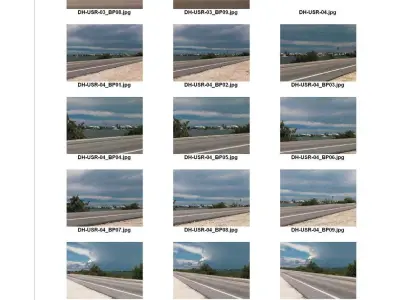 Dosch HDRI - USA Road Backplates Texture