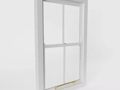 Victorian Sash Window 3D model