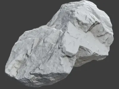 Rene Stone Low-poly 3D model