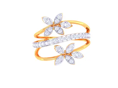 Women Ring MTL 3dm STL OBJ FBX Details 3D print model 26
