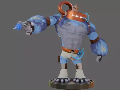 SpaceBoy Umbrella Academy 3D model