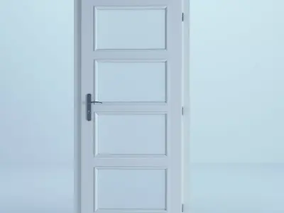 White Door 12 3D model