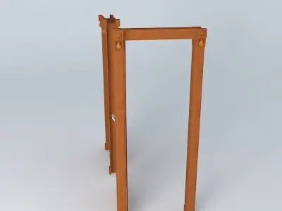Doors By Louver 3D model