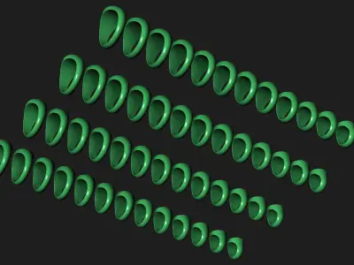 15 mm Signet ring Pack 3D print model