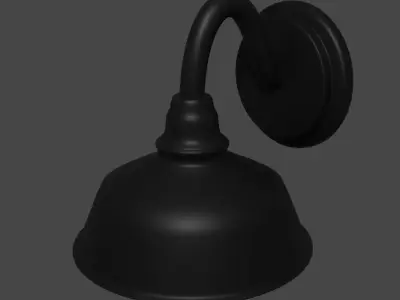 Wall Light 3D model order