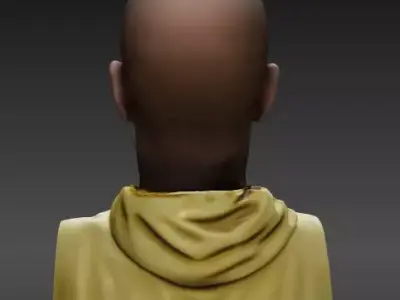 Walter White Bust Breaking Bad 3D print model