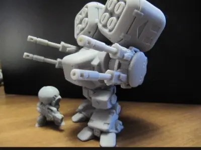 CHIBI-TECH SD - LRM-4 ML POD         3D print model