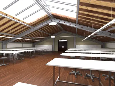 Loft Studio Workshop 3D model