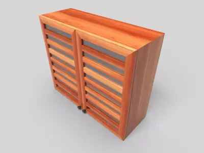 Kitchen Cabinet CG35 3D model
