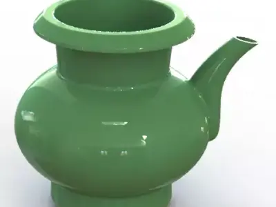 Water pot 3D model 3D model