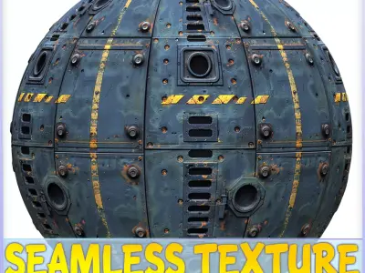 Sci-FI Seamless Texture Texture 9