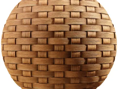 Bamboo Weave 02 - Seamless Texture
