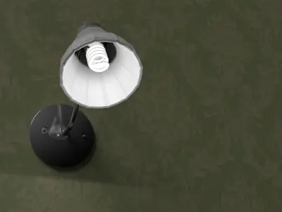 Wall Light fixture 3D model