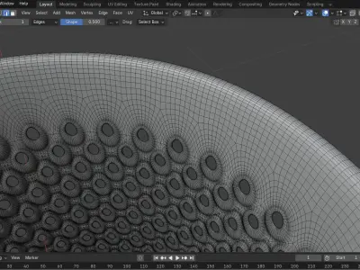 Perforated Plastic Dustbin FREE Free 3D model