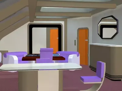 VIP Guest Room in multiple formats 3D model