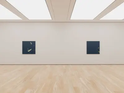 Art Museum Gallery Interior 41 Low-poly 3D model