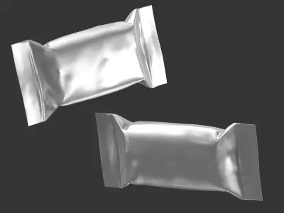 Collection Chocolate Bars 5in1 3D Model Pack