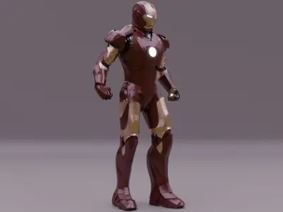 Iron man mark III 3D model