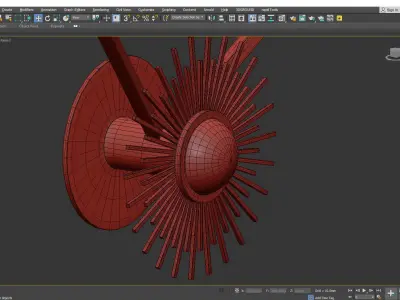 Hudson Valley Borland Wall Sconce Low-poly 3D model