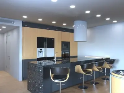 Kitchen modern 3D model