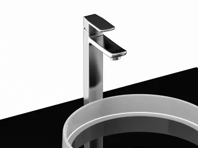 TOTO Luminist Lighted Round Vessel Lavatory 3D model