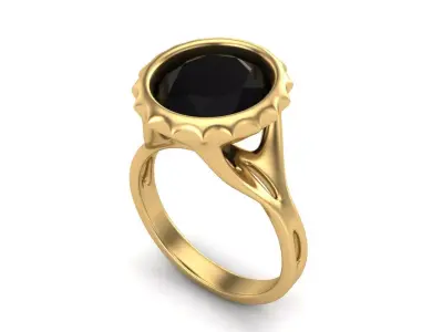 Jewelry ring 384 3D print model