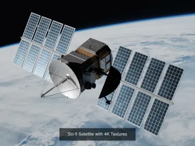 Space Exploration Assets 3D Model Pack