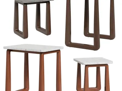 Exteta tables 3D Model Pack
