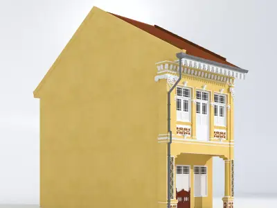 KOON SENG SHOPHOUSE - TYPE 1 3D model