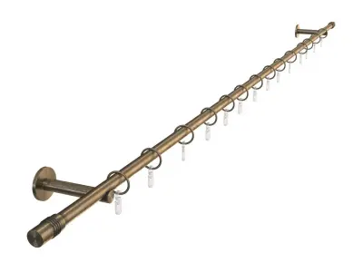 Curtain Rod 3D model