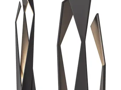 Thriller modern floor lamp By Cattelanitalia 3D model