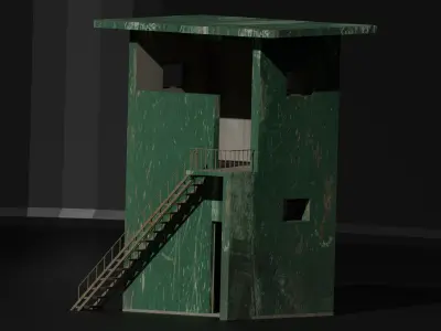 watchtower 3D model
