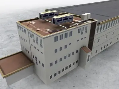 LFMN Storage 2 Low-poly 3D model