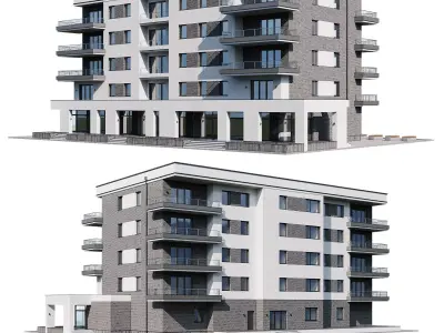 Modern house 3 3D model