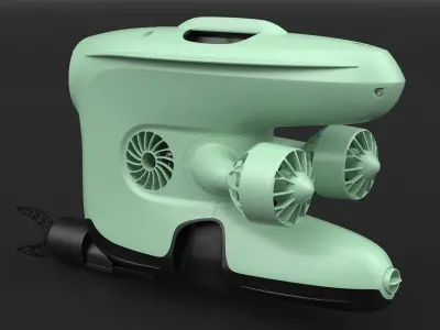  Underwater Drones Rigged Collection 2 for Cinema 4D 