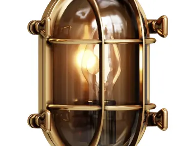 lucide dudley - wandlamp buiten  1xe27  ip65  m 3D model