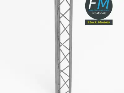 Pylon metal truss 3D model