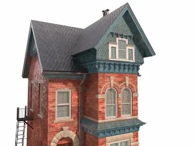 Victorian house 3D model