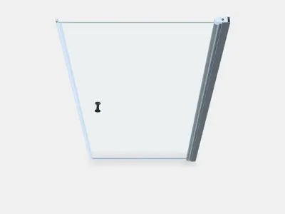 OPPEJEN Shower door Low-poly 3D model