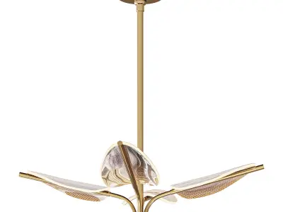 Flora Pendant By Alora 3D model