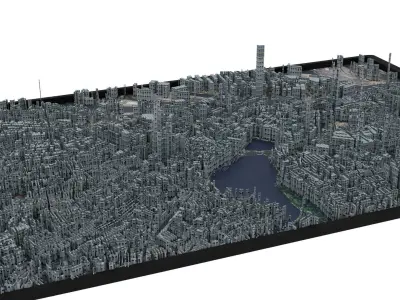 City of Hamburg 3D model