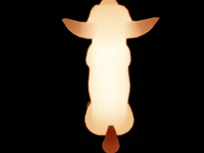 Indirect Chihuahua lighting 3D model