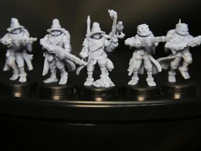 Scavenger Bounty Hunters 3D print model