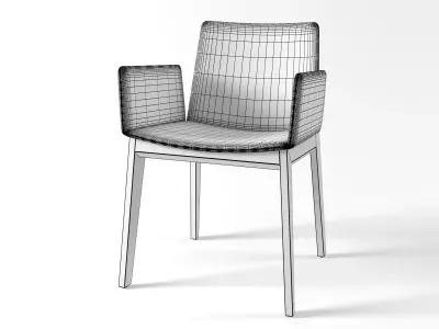 Ava Armchair 3D model