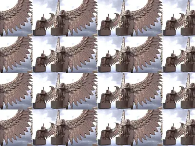 Grand Egyptian collection 1 3D Model Pack