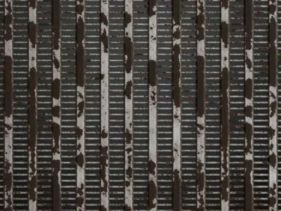 Metal Plate Rusted PBR Seamless Texture
